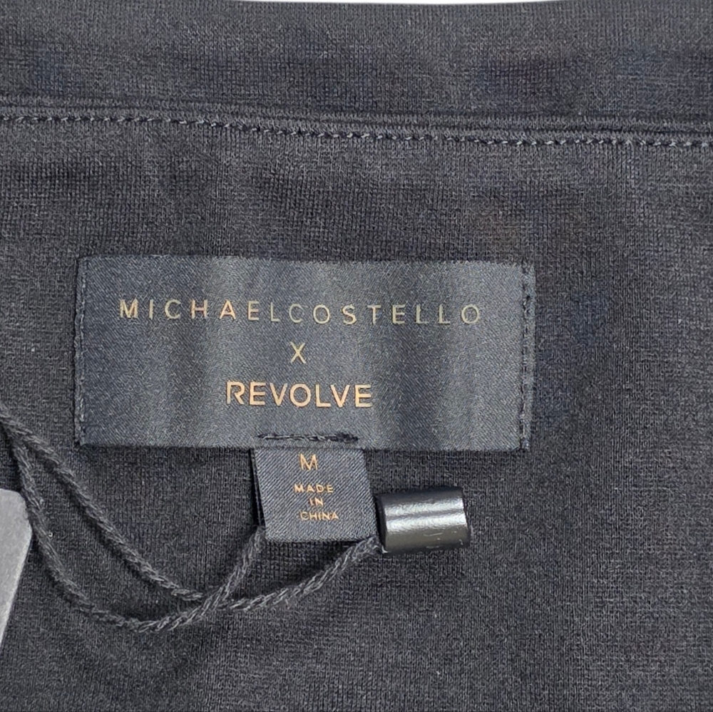 MICHAEL COSTELLOAmira Crop Top In Black - Picture 8 of 13